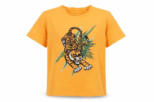 Boys UK Size 13-14 Years Primark Orange Basic T-Shirt
