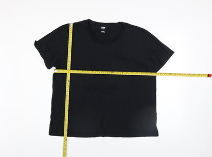 Mens UK Size XL DKNY Black  T-Shirt