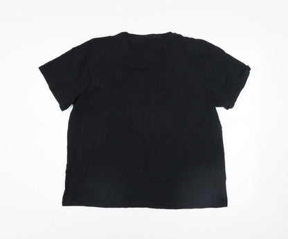 Mens UK Size XL DKNY Black  T-Shirt