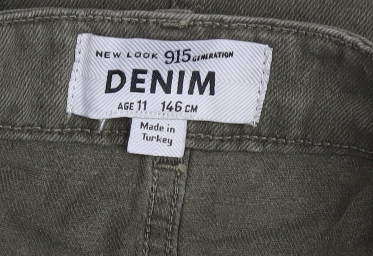 Teens UK Size 11 Years New Look Straight & Pencil Denim Skirt