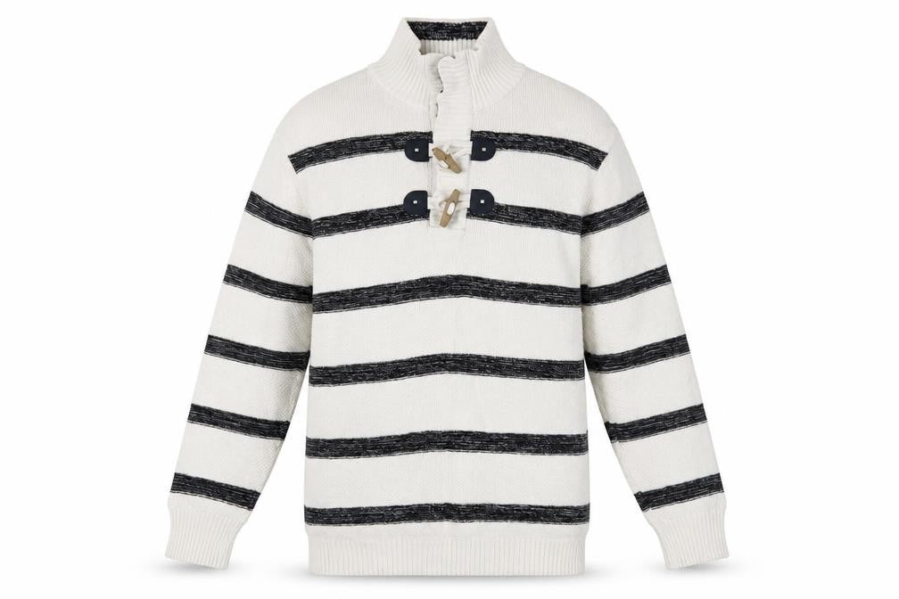 Mens UK Size L Armand Thiery White Pullover Jumper