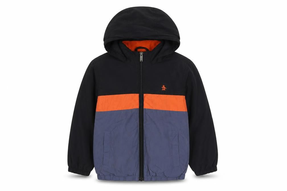 Original Penguin Boys Multicoloured 6-7 Years Hooded Puffer Jacket