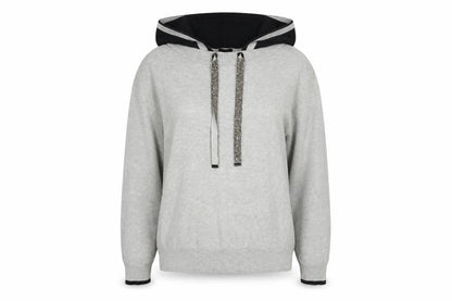 Womens UK Size 6 River Island Grey Pullover Hoodie