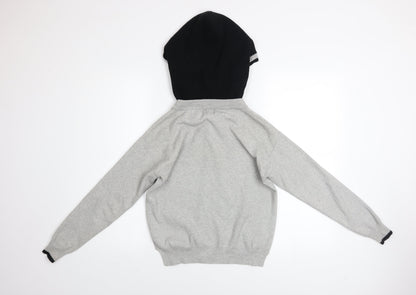 Womens UK Size 6 River Island Grey Pullover Hoodie