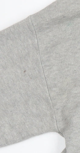 Womens UK Size 6 River Island Grey Pullover Hoodie