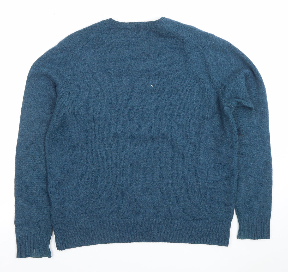Mens UK Size M Uniqlo Blue Pullover Jumper