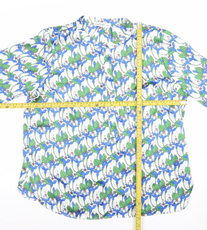 Womens UK Size 16 Gallery Multicoloured Tunic Blouse