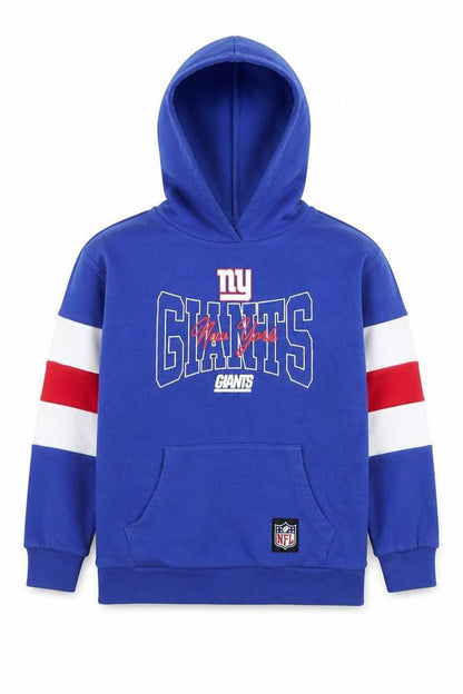 Boys UK Size 10-11 Years NFL Blue Pullover Hoodie