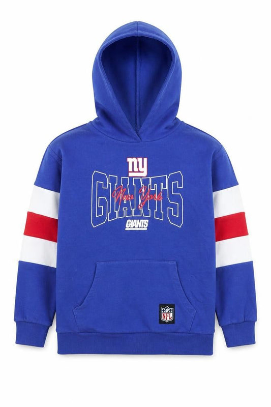 Boys UK Size 10-11 Years NFL Blue Pullover Hoodie