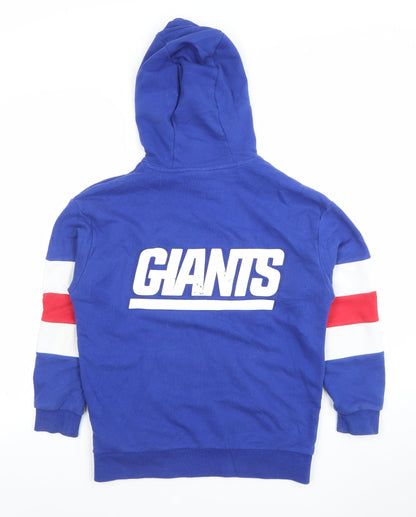 Boys UK Size 10-11 Years NFL Blue Pullover Hoodie