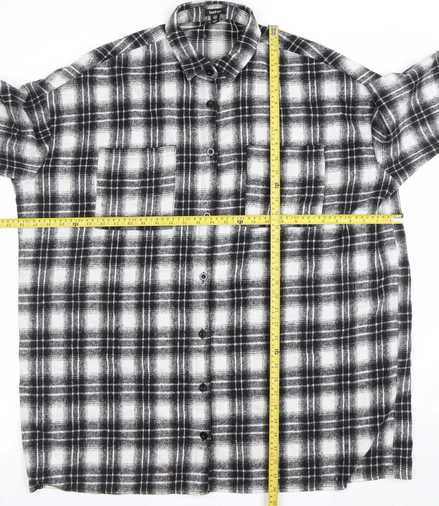 Womens UK Size 10 Boohoo Shirt Dress