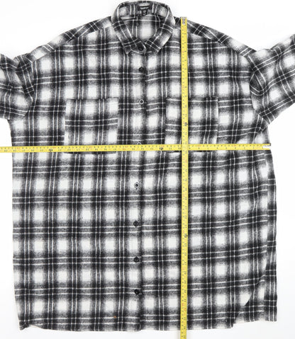 Womens UK Size 10 Boohoo Shirt Dress