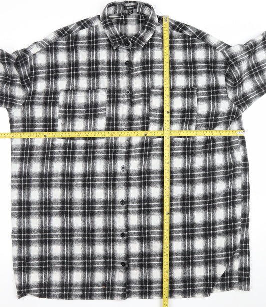 Womens UK Size 10 Boohoo Shirt Dress