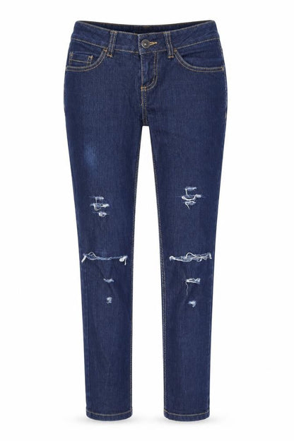Womens UK Size 8 C&A Slim Fit Skinny Blue Jeans