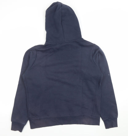 Womens UK Size M Diesel Blue Pullover Hoodie