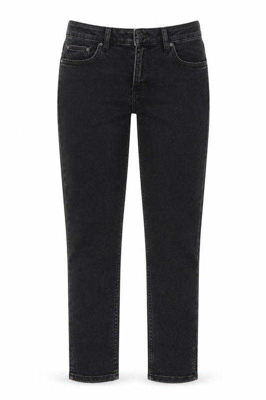 Womens UK Size 8 Mango Slim Fit Slim Black Jeans