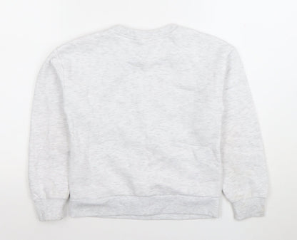 Disney Girls Grey Marie Aristocats Pullover Sweatshirt 8 Years