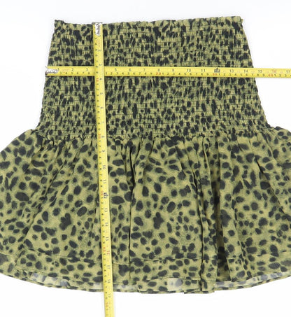 Womens UK Size M H&M A-Line Chiffon Skirt