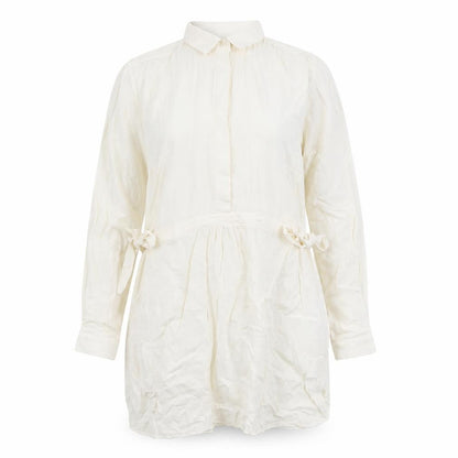 Womens UK Size 12 Seraphine Ivory Tunic Blouse