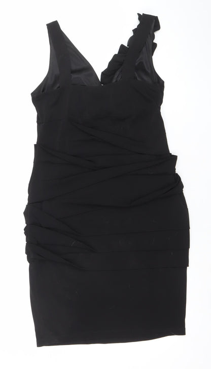 Womens UK Size 6 Valerie Bertinelli One Shoulder Dress