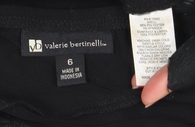 Womens UK Size 6 Valerie Bertinelli One Shoulder Dress