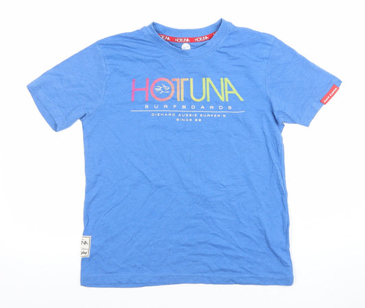 Hot Tuna Boys Blue Surfboards Graphic T-Shirt 11-12 Years Short Sleeve
