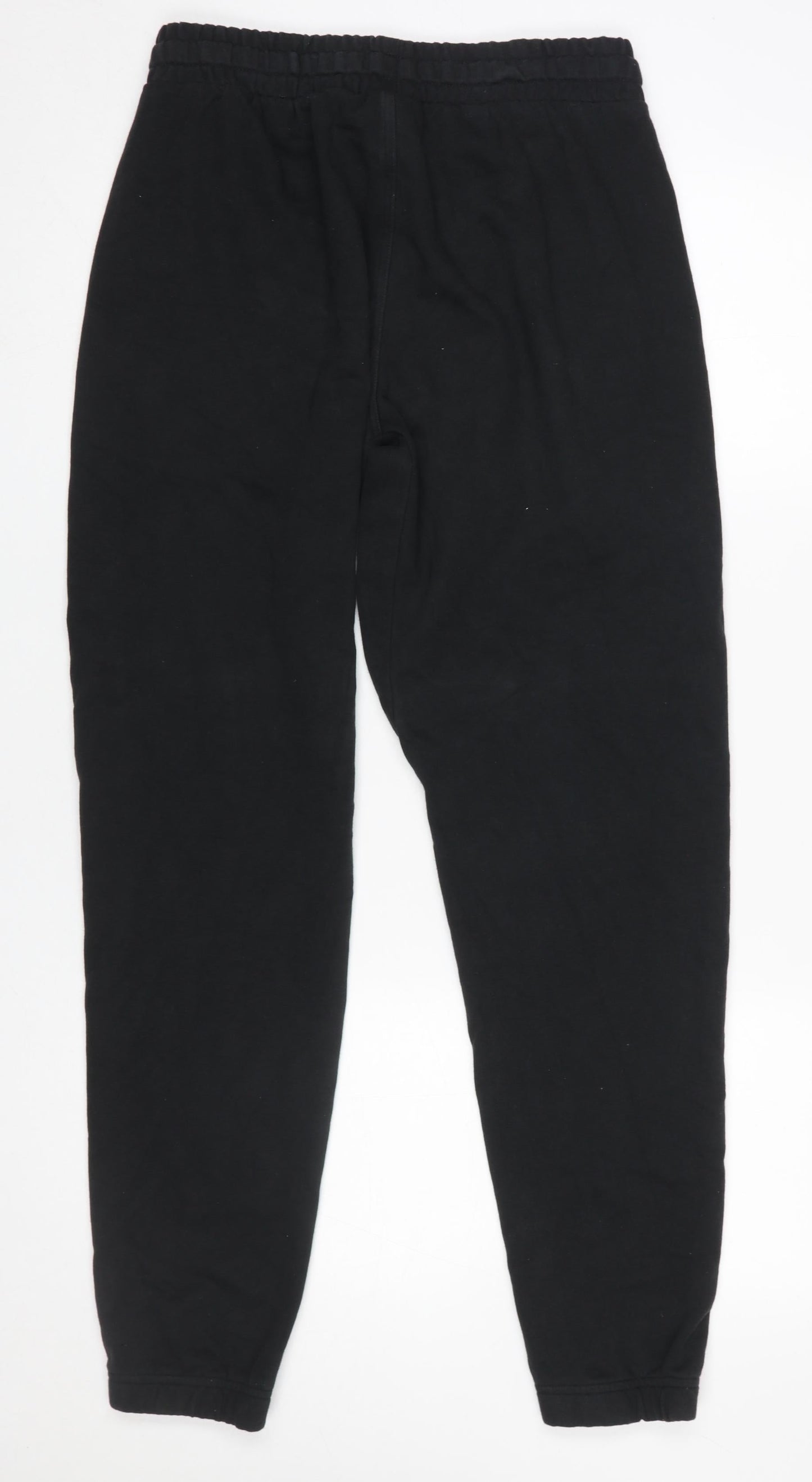 Womens UK Size S Gymshark Regular Fit Jogger Black Trousers
