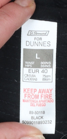 Womens UK Size L St. Bernard for Dunnes  Leggings Black Leggings