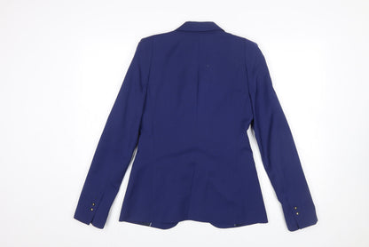 Womens UK Size XS Zara Regular Blue Blazer
