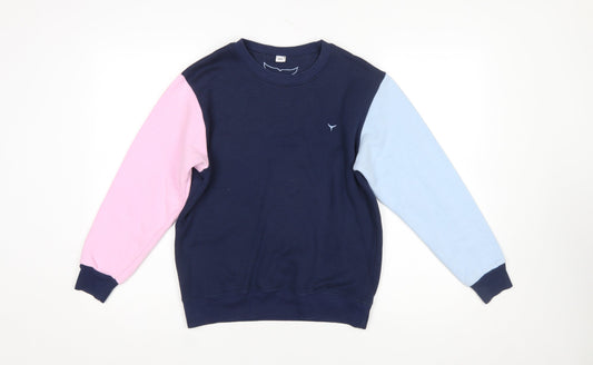 Womens UK Size 2XS Whale of a Time Clothing Multicoloured Pullover Sweatshirt