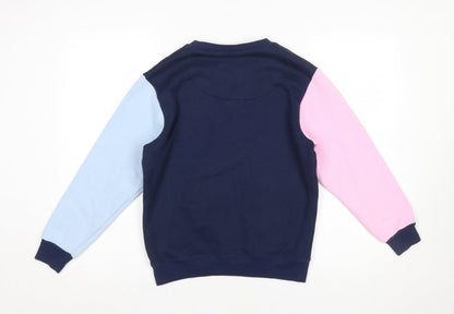 Womens UK Size 2XS Whale of a Time Clothing Multicoloured Pullover Sweatshirt