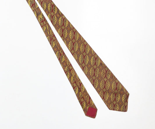 Mens Greatwall Multicoloured Paisley 100% Silk Designer Tie