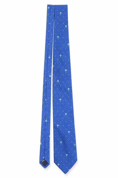 Mens JOOP! Blue Geometric 100% Silk Designer Tie