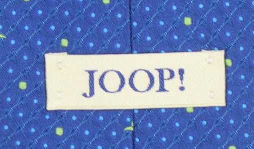 Mens JOOP! Blue Geometric 100% Silk Designer Tie