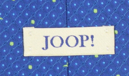 Mens JOOP! Blue Geometric 100% Silk Designer Tie