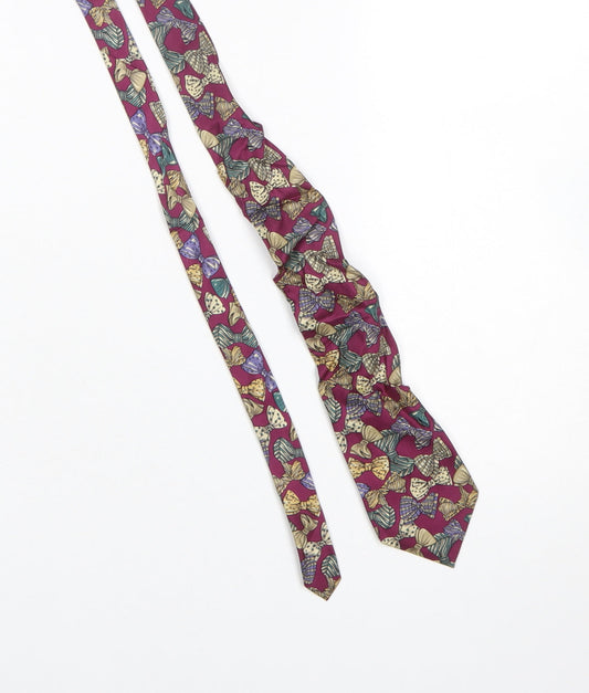 Mens Gibson Price Multicoloured Floral 100% Silk Designer Tie