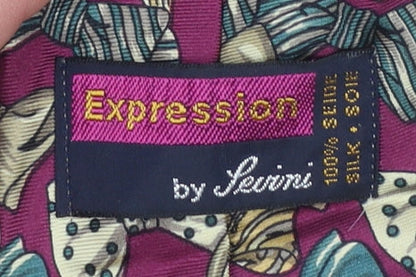 Mens Gibson Price Multicoloured Floral 100% Silk Designer Tie