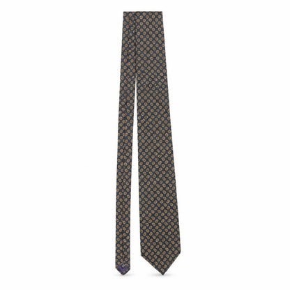 Mens Gibson Price Blue Paisley 100% Silk Designer Tie