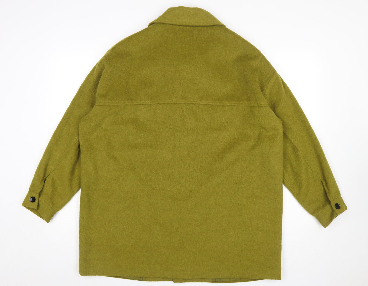 Mens UK Size S Reclaimed Vintage Green Basic Jacket