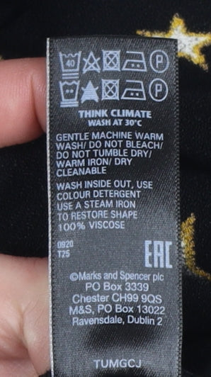 Womens UK Size 10 Marks and Spencer Fit & Flare Dress
