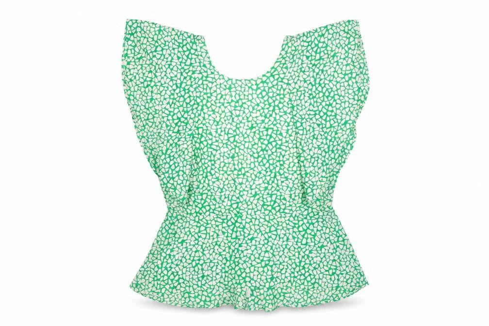 Womens UK Size 12 River Island Green Camisole Blouse