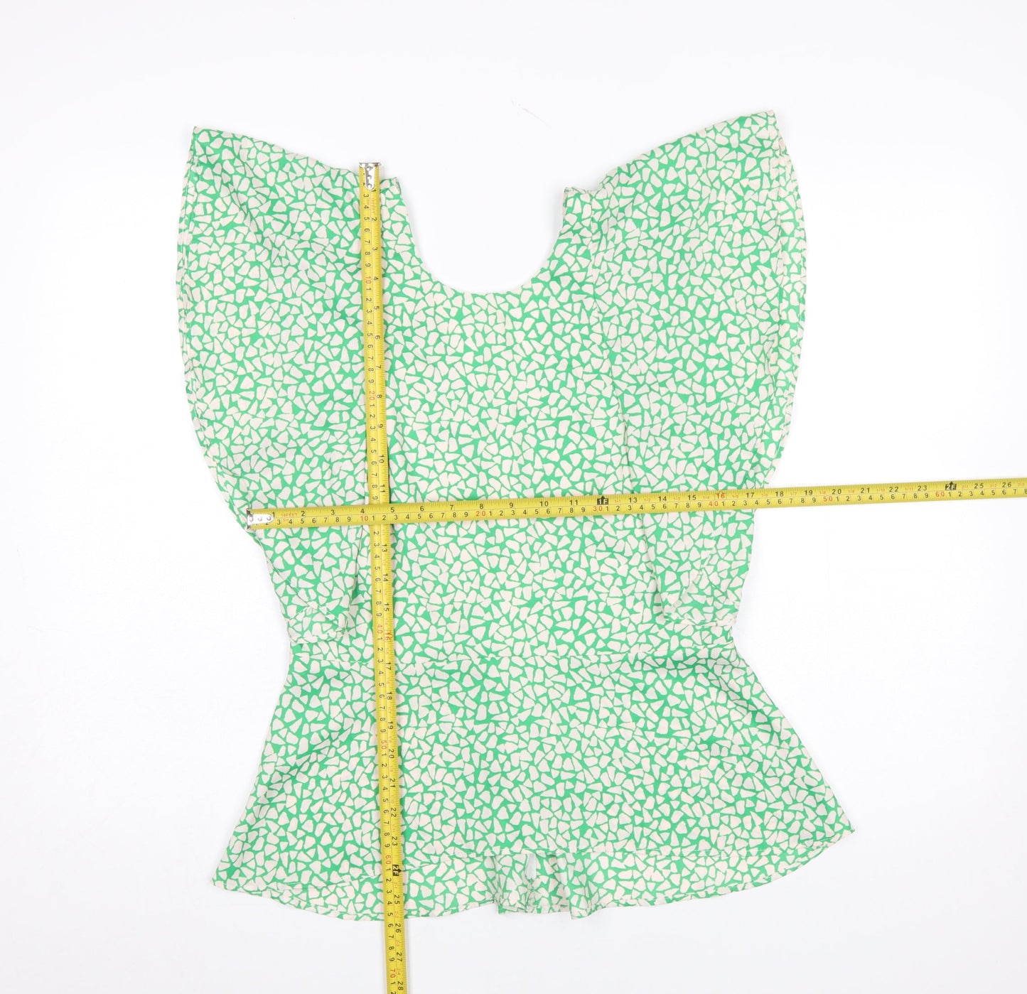 Womens UK Size 12 River Island Green Camisole Blouse