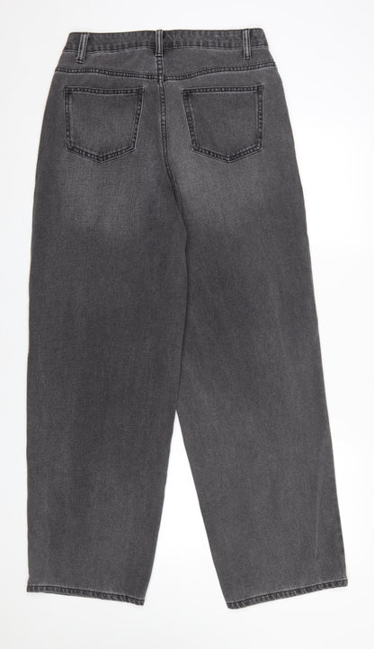 Womens UK Size 10 Miss S Regular Fit Straight Grey Jeans