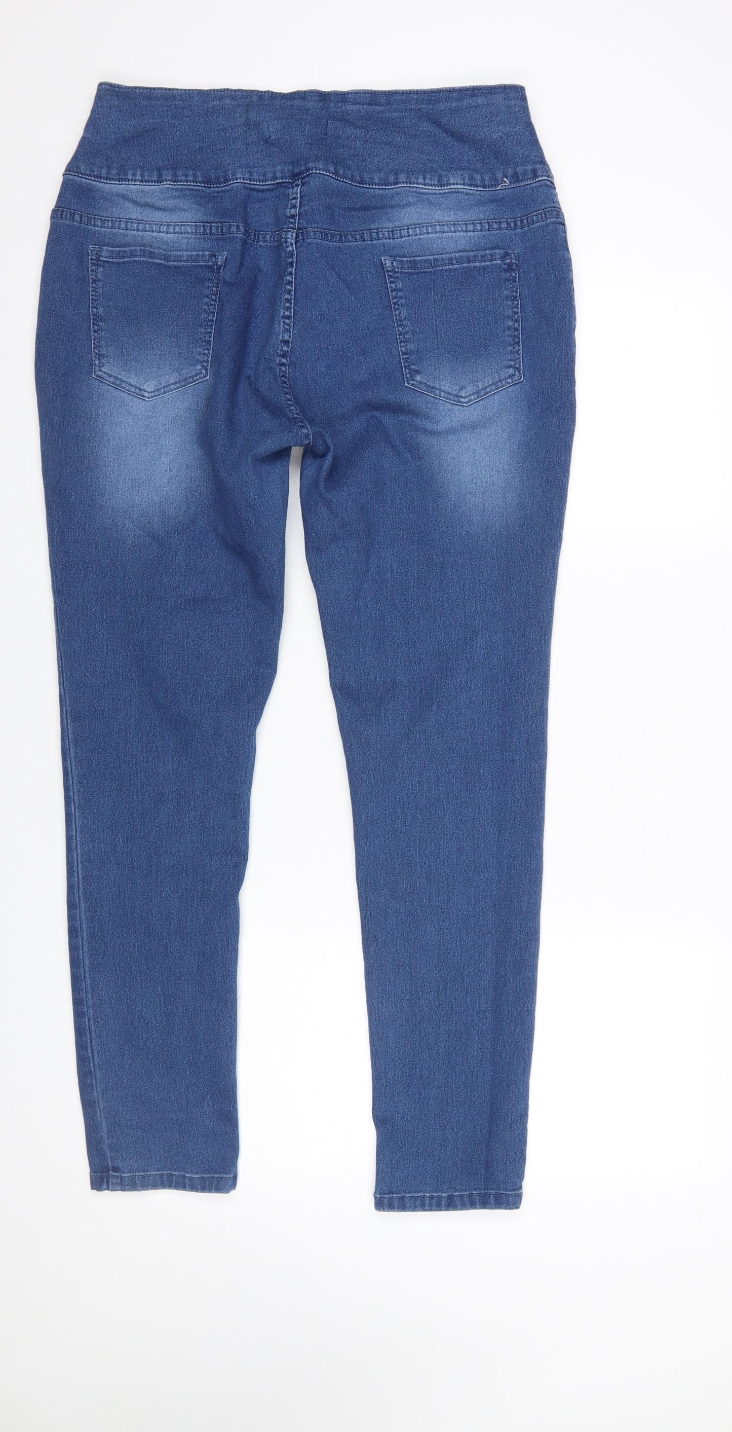 Womens UK Size 8 maxcares Slim Fit Skinny Blue Jeans