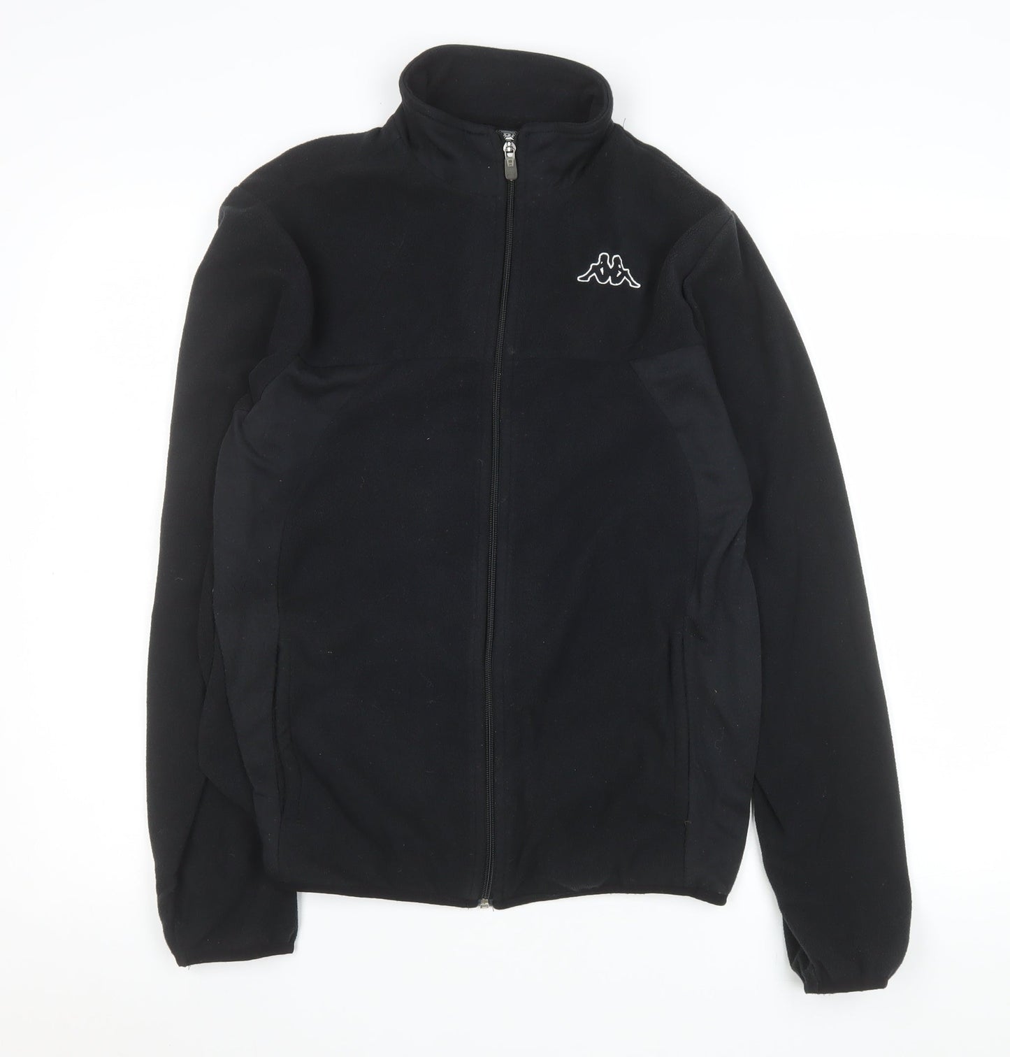 Mens UK Size M Kappa Black Basic Jacket