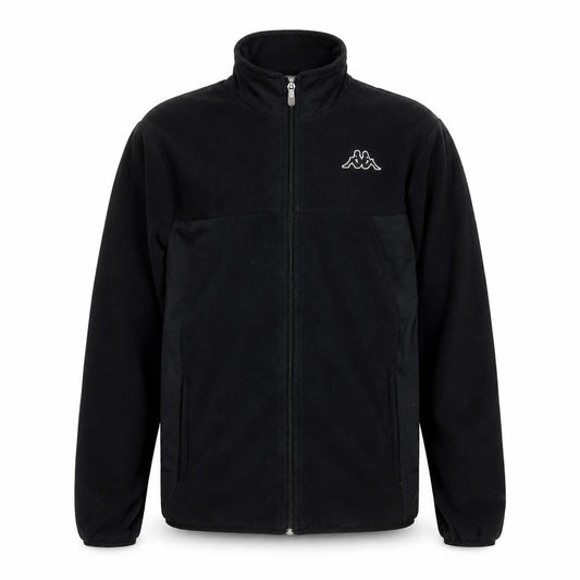 Mens UK Size M Kappa Black Basic Jacket