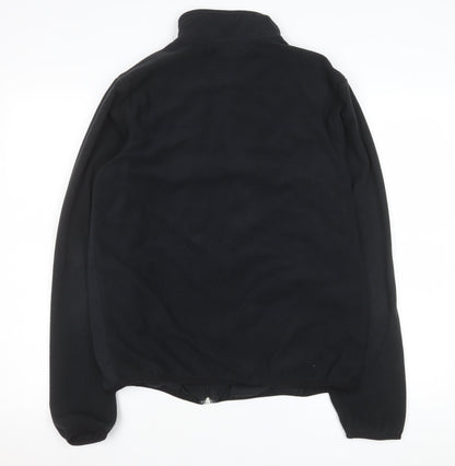 Mens UK Size M Kappa Black Basic Jacket