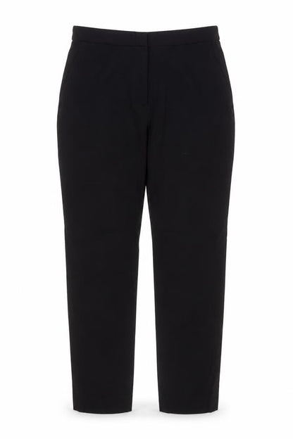 Womens UK Size 10 H&M Slim Fit Business Casual Workwear Black Trousers