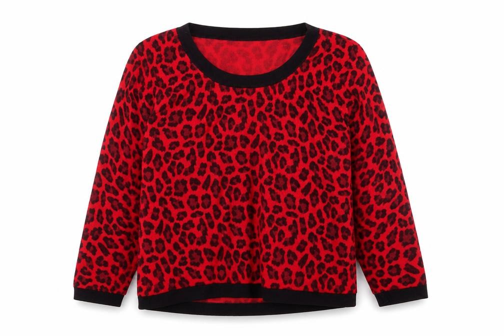 Womens UK Size M Precis Red Pullover Sweatshirt