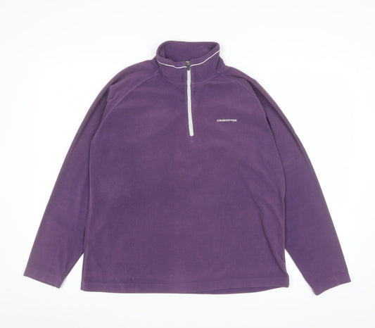 Womens UK Size 14 Craghoppers Purple Pullover Sweatshirt